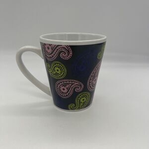 Trisa Colorful Paisley Print Mug